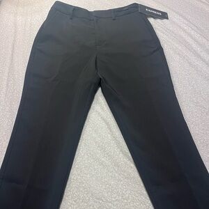 Express Womens Influencer Skinny Black Dress Pants Size 6
